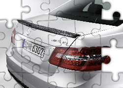 Mercedes Benz E63, Lampa, Tył, Spojler, Karbon