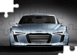 Przód, Audi e-Tron, Światła