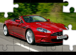 Czerwony, Aston Martin DBS Volante