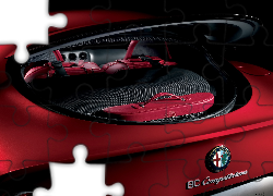 Alfa Romeo 8C, Competizione, Bagażnik