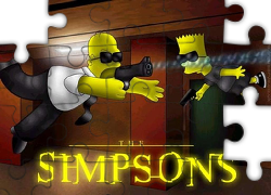 The Simpsons, Simpsonowie, Bart, Tata