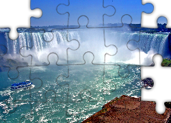Wodospad, Niagara, Wycieczki, Wzburzona, Woda