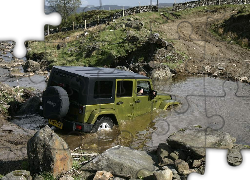 Jeep Wrangler, Przeprawa, Rzeka