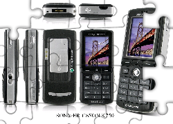 Sony Ericsson K750i, Profil, Przód, Tył
