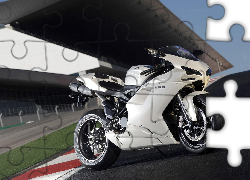 Biały, Ducati 1198, Super, Sport