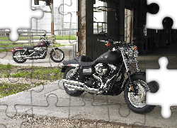 Harley-Davidson Dyna Super Glide Custom, Czarny, Mat