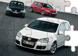 Golf 5, Biały, Czarny, Czerwony, GTI