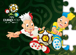 Euro 2012, Maskotki