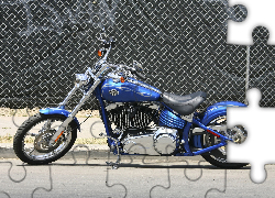 Harley Davidson Softail Rocker C, Chromy