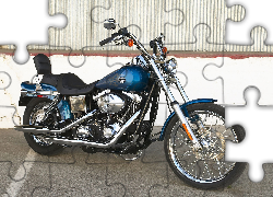 Harley Davidson Dyna Wide Glide, Stalowa, Rama