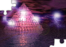 Pioruny, Piramida, 3D