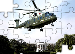 Lockheed Martin, VH-71, Presidential Hawk, Biały, Dom