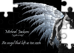 Michael Jackson, Anioł