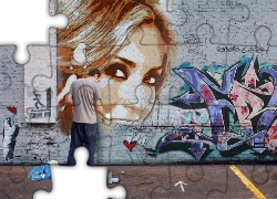Anahi, Kobieta, RBD, Graffiti