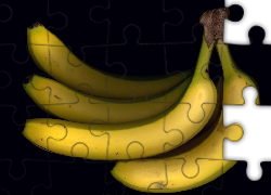Kiść, Dojrzałych, Bananów