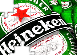 Piwo, Heineken, Butelka, Etykieta