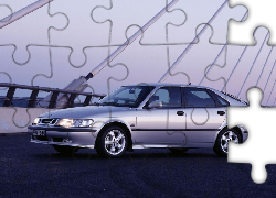 Srebrny, Saab 9-3, Hatchback