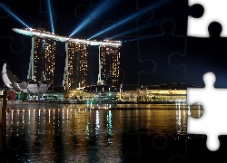 Singapur, Marina Bay Sands, Reflektory