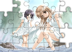 Manga, Dziewczyny, Zwiewne, Sukienki