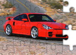 Czerwone, Porsche, GT2