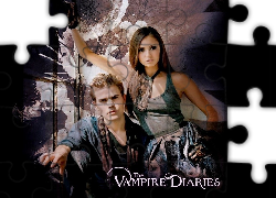 Pamiętniki wampirów, The Vampire Diaries, Paul Wesley, Nina Dobrev