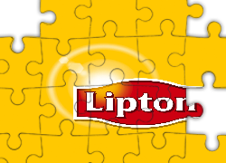Logo, Lipton, Żółte, Tło