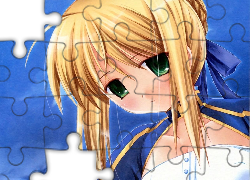 Smutna, Dziewczyna, Zielone, Oczy