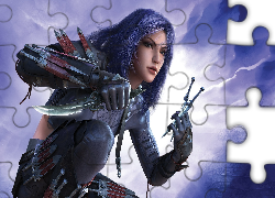 Kobieta, Guild Wars 2, Wojowniczka, Sztylet