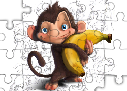 Małpa, Banan