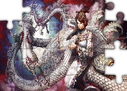 Kobieta, Fantasy, Grafika