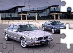 Jaguar X-Type, Srebrny, Niebieski