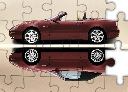 Bordowe, Maserati Spyder