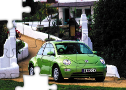 Zielony, Volkswagen New Beetle
