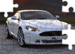 Biały, Aston Martin DB9