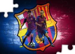 FC Barcelona, Andres Iniesta, Lionel Messi 
