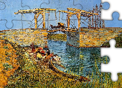 Vincent Van Gogh, Langlois, W, Arles, I, Piorące, Kobiety