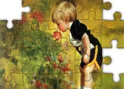 Chłopiec, Kwiatki, Donald Zolan