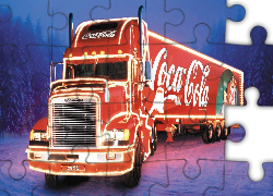 Truck, Freightliner, Coca-Cola