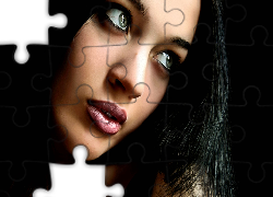 Kobieca, Twarz, Portret