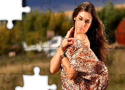 Kobieta, Okrycie, Natura