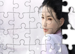 Dziewczyna, Kolczyki, Spojrzenie