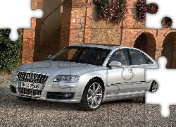 Audi S8, Srebrny, Metalik
