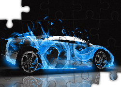 Lamborghini, Grafika 3D, Wektorowa