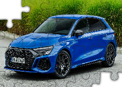 Niebieskie, Audi RS 3 Sportback