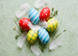 Wielkanoc, Jajka, Malowane