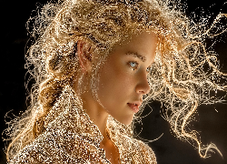 Kobieta, Blondynka, Loki, Grafika