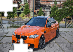 Pomarańczowy, BMW M5 by Carbonfiber Dynamics, F10