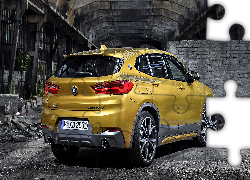 Żółte, BMW X2, 2018
