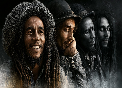 Bob Marley, Piosenkarz, Grafika AI