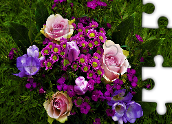 Kwiaty, Bukiet, Kolorowych, Kwiatów